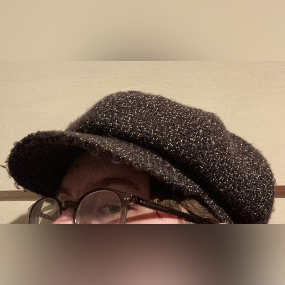 Tweed Pageboy Hat